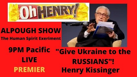 Give Ukraine back to the Russians says Henry Kissinger