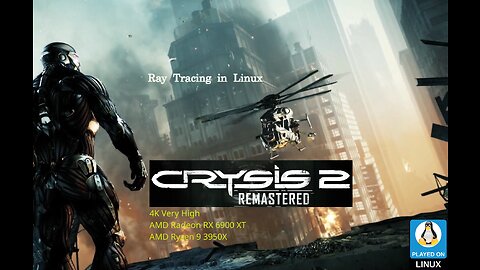 Ray Tracing in Linux Gameplay: Crysis 2 Remastered