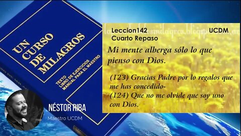 Lección 142 de Un Curso de Milagros