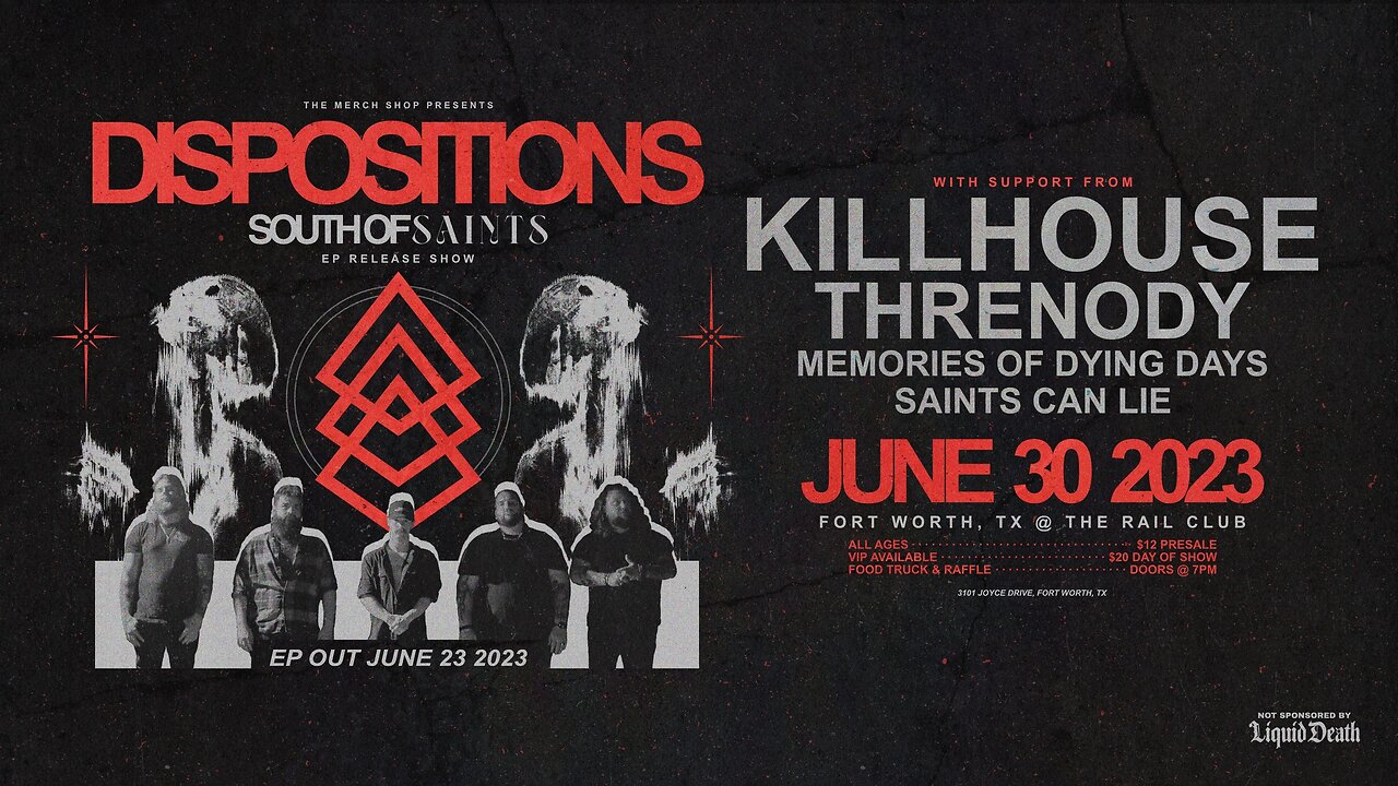 Dispositions EP Release Party at The Rail Club 6/30/2023 Highlights