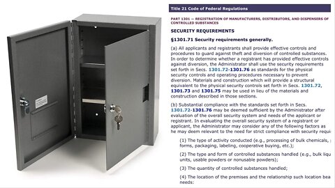 [1216] Grafco Narcotics Safe: Security Compliance ≠ Security