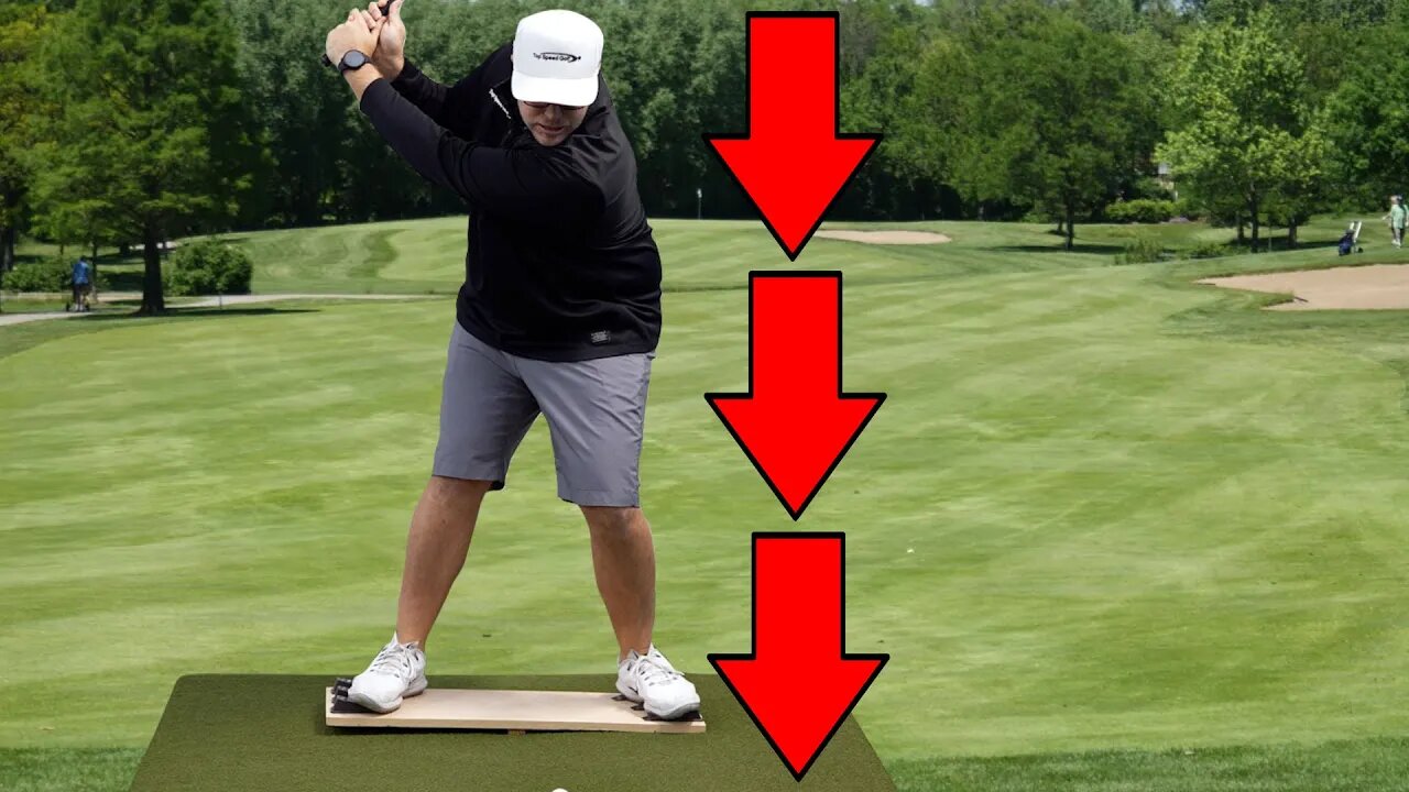 The Key To An EFFORTLESS GOLF SWING | Teeter Totter Drill