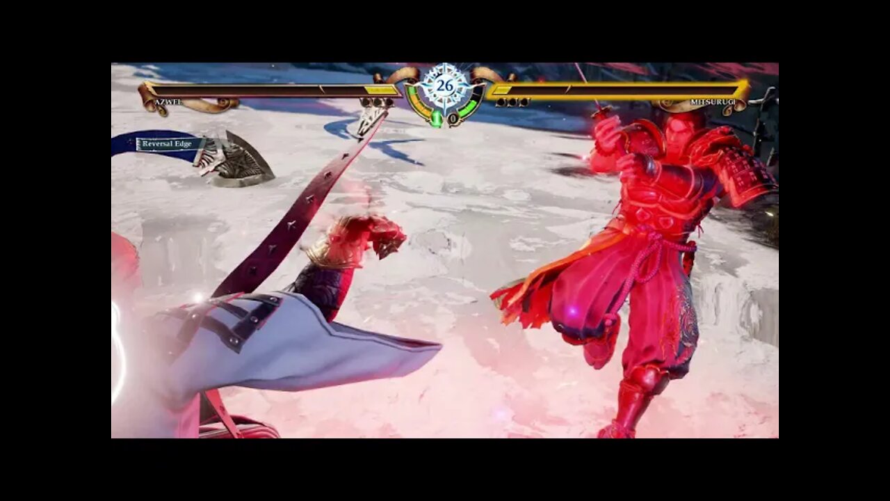 Soulcalibur VI: Azwel (Color 2) vs Mitsurugi - 4K No Commentary