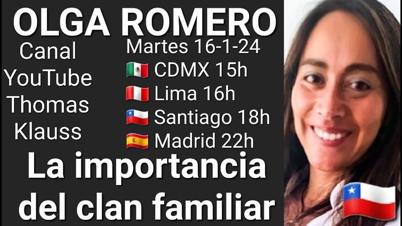 La importancia del clan familiar // Olga Romero 🇨🇱 @cambiatuesencia505 (16-1-24)