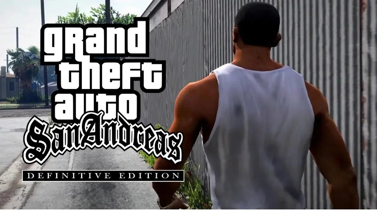 Playing GTA San Andreas Definitive Edition | 8-Bit Eric