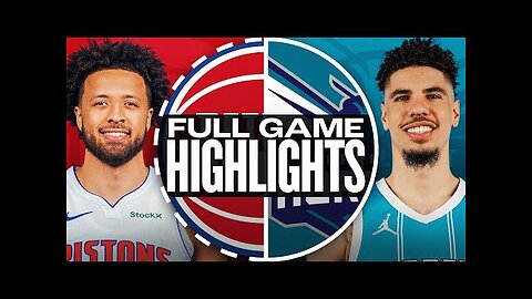 PISTONS at HORNETS | FULL GAME HIGHLIGHTS | November 21, 2024