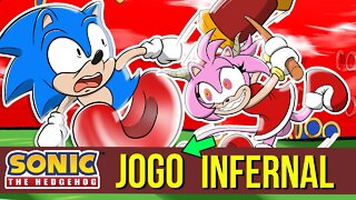 NOVO SONIC HELLFIRE SAGA - JOGO Diabolico do Sonic 😈