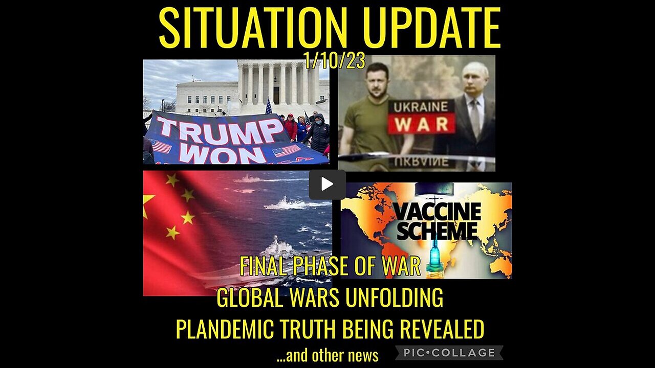 SITUATION UPDATE 1/10/23 (Related info and links in description)