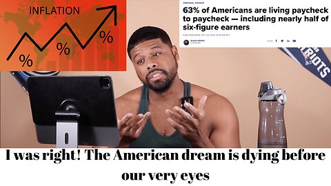 Is the American dream dead? 63 percent of Americans live paycheck to paycheck article reaction video