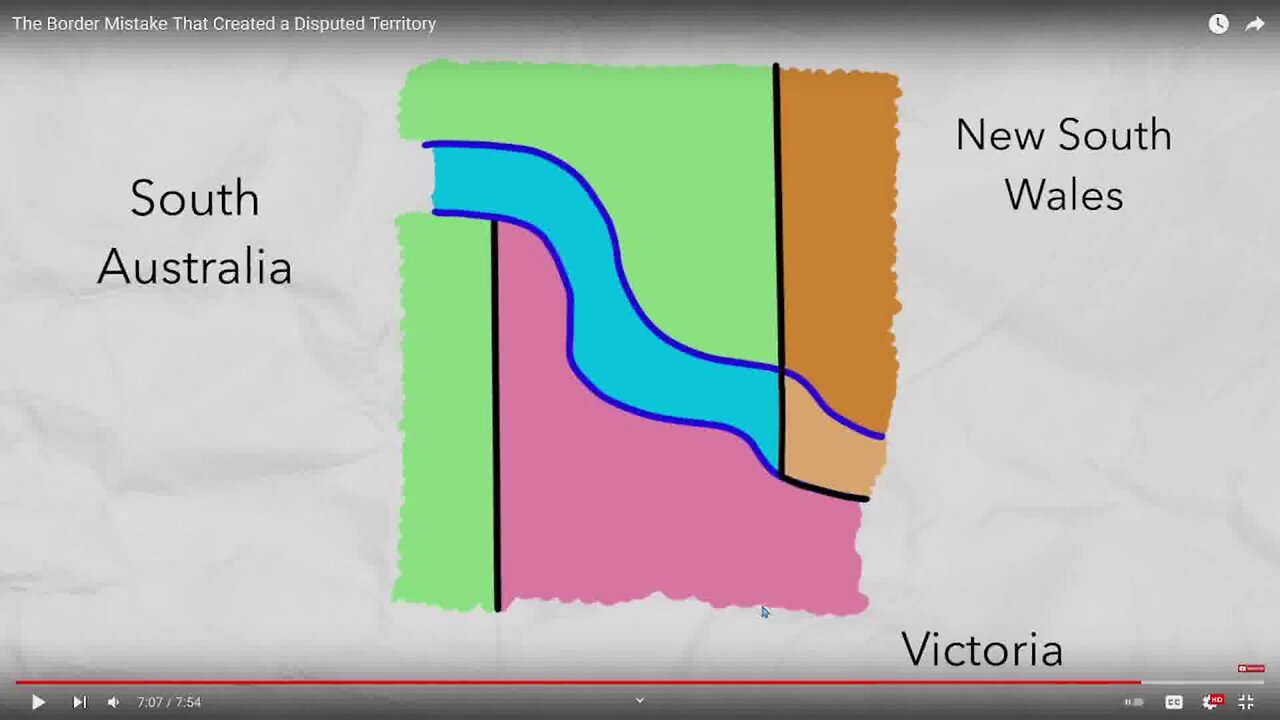 That disputed land should be part of South Australia My Commentary