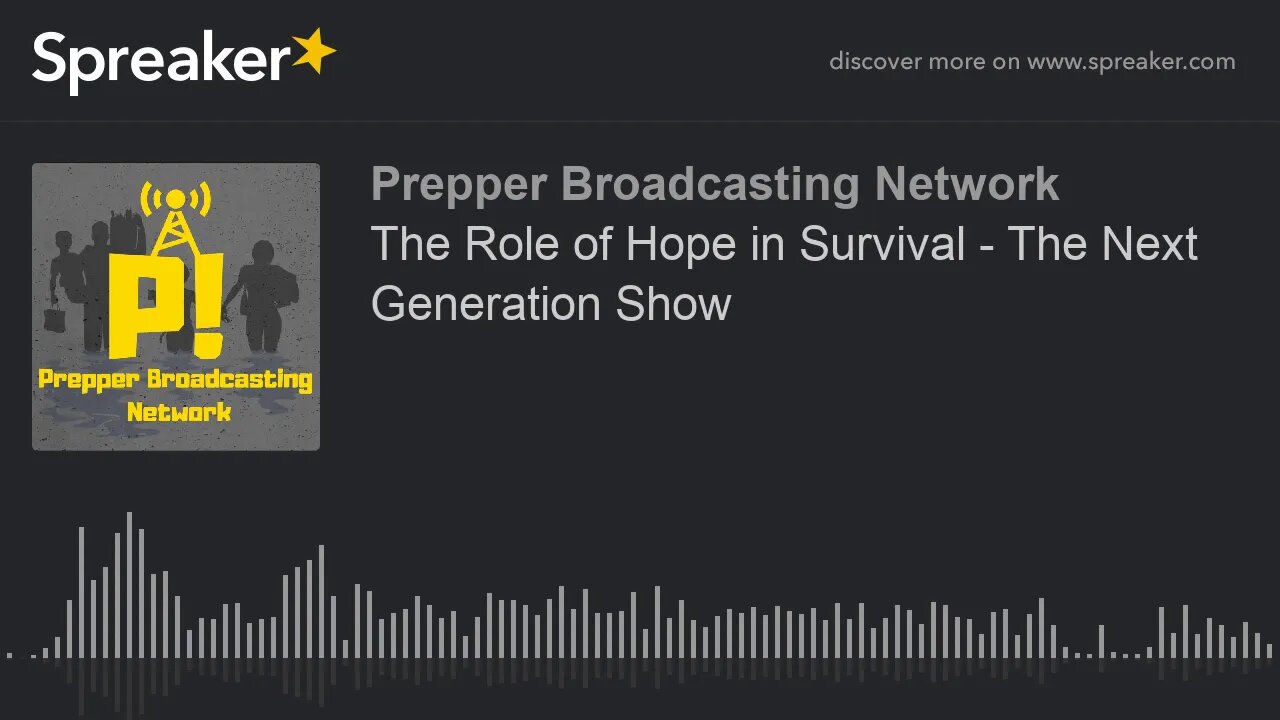 The Role of Hope in Survival - The Next Generation Show