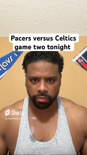 Pacers versus Celtics game two tonight #shorts #nba #basketballshorts #nbaplayoffs #sportsnews