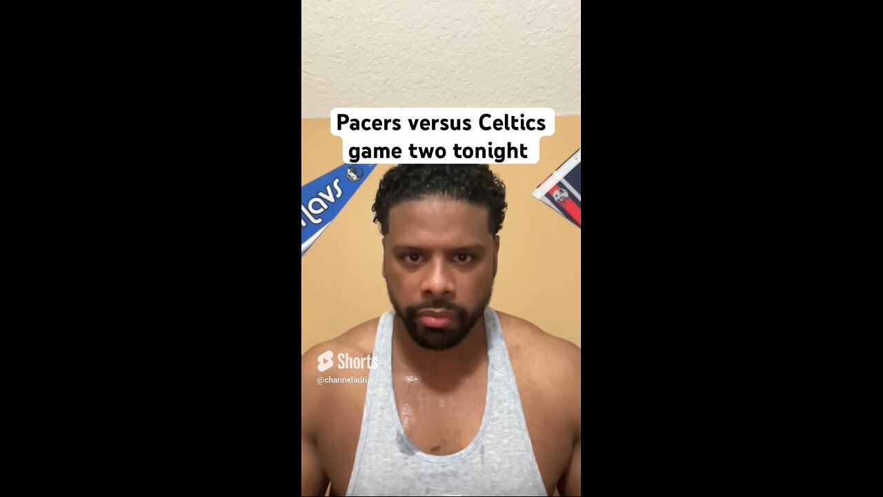 Pacers versus Celtics game two tonight #shorts #nba #basketballshorts #nbaplayoffs #sportsnews