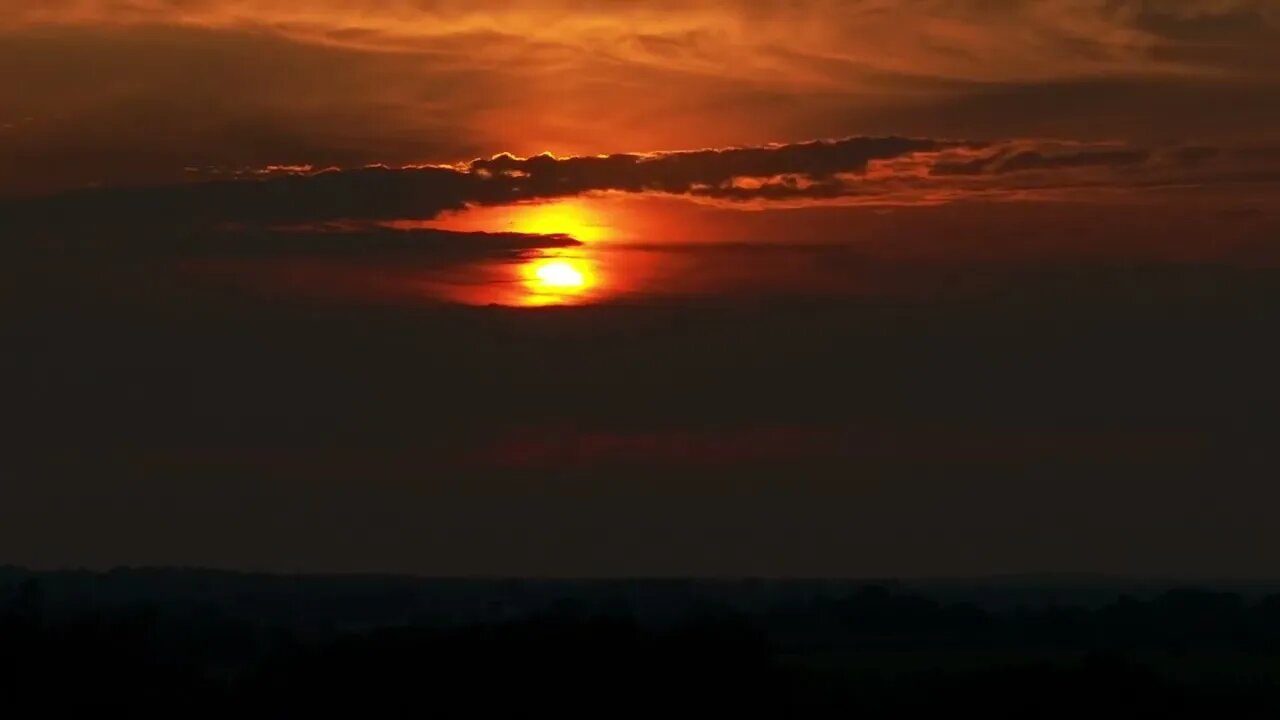 July 26, 2023 - Sunset Timelapse through the Clouds