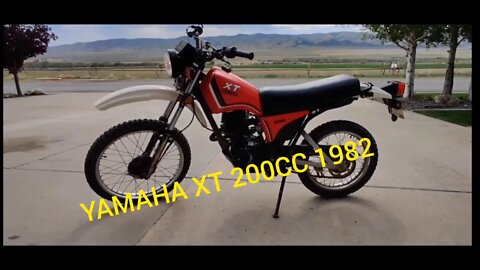 YAMAHA XT 200CC