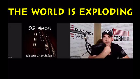 SG Anon w/ Nino Major Intel Drop "The World is Exploding"