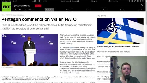 Pentagon comments on 'Asian NATO'