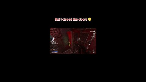 But I closed the doors 🌝