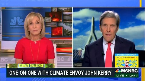 Biden "Climate Envoy" John Kerry: It Is "Imperative" The U.S. Works With Communist China On Climate