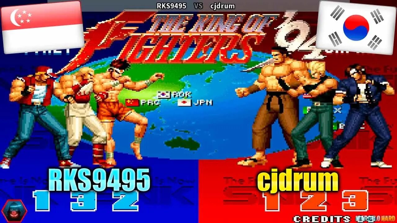 The King of Fighters '94 (RKS9495 Vs. cjdrum) [Singapore Vs. South Korea]