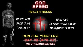 Run for your Life (Day 113)