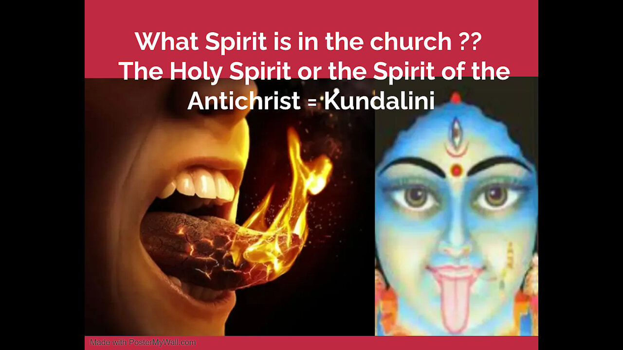 The Antichrist Kundalini Spirit- Why are churches teaching people to go AGAINST the WORD of GOD ?