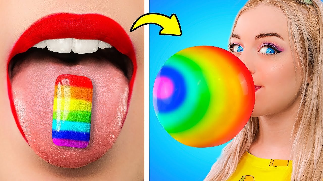 Bubble Gum Blowing Battle |Multi do Challenge|