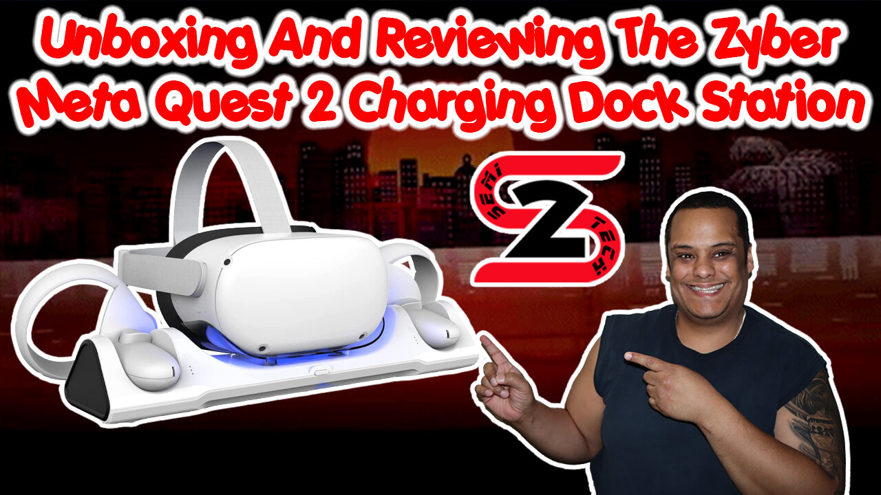 Unboxing And Reviewing The Zyber Meta Quest 2 Charging Dock Station - Must Have