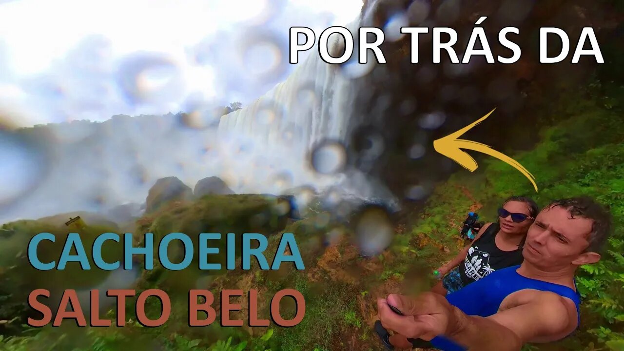 Tentamos Passar Por Trás da Cachoeira Salto Belo Campo Novo do Parecis | Aldeia Sacre II