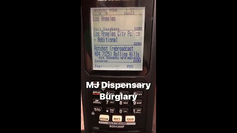 Marijuana Dispensary Burglary Call