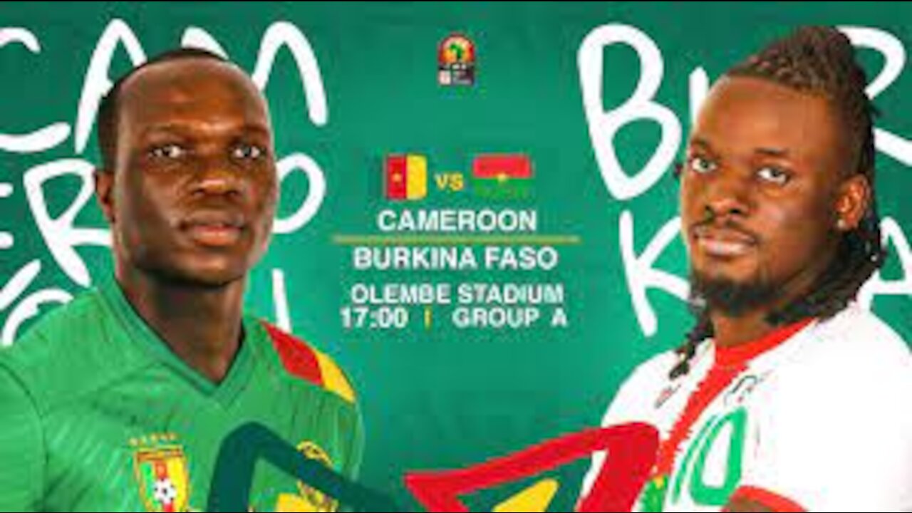 Summary of the match between Cameroon and Burkina Faso in the opening ceremony