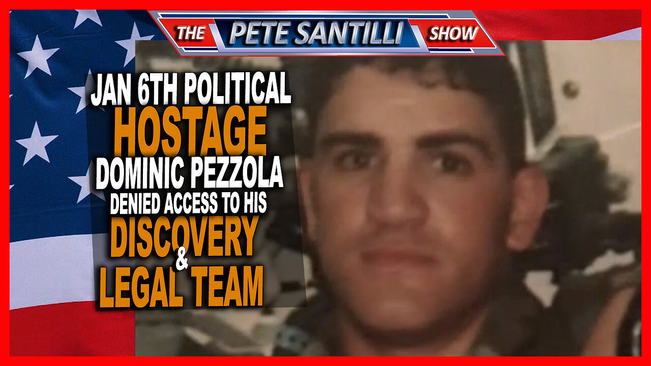 J6 POLITICAL HOSTAGE PEZZOLA DENIED ACCESS TO HIS DISCOVERY & LAWYER TO PREPARE FOR TRIAL