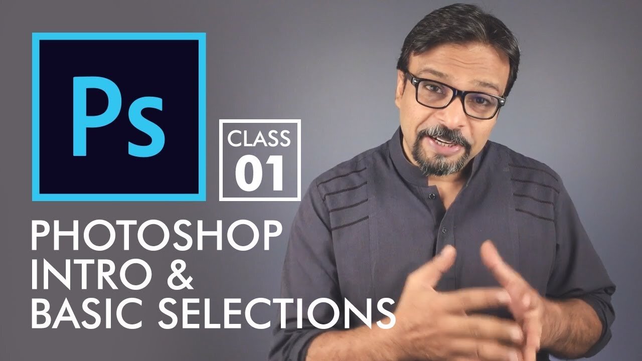 Basic Selections - Adobe Photoshop for Beginners - Class 1 [Eng Sub]