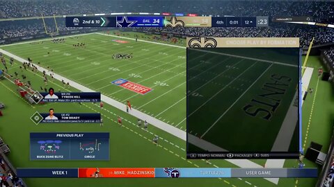 EXECUTIONER747's Live PS4 Broadcast Draft S2w1 vs Cowboys