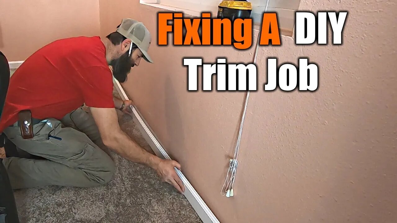 Master Carpenter Fixes Botched DIY Trim Job | THE HANDYMAN |