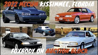 5 HIGHEST PRICED FOX BODY MUSTANGS AT MECUM KISSIMMEE 2022