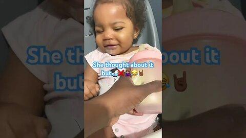 BABY SAYS “NO” TO BEING FED ANOTHER BOTTLE 😂 #shorts #fypシ #fyp #foryou #funny #reaction #viral
