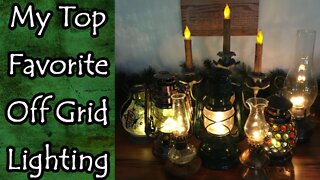 My Favorite Off Grid Light Sources