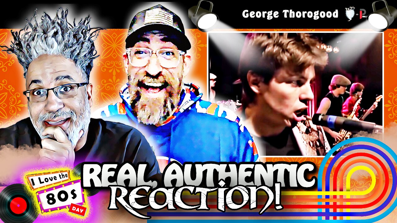 🎶REACTING to "George Thorogood & The Destroyers - Bad To The Bone" | I LOVE THE 80s🎶