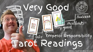 Emperor Responsibility. Very Good Tarot Readings.