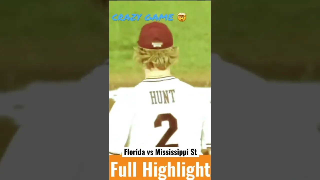 Mississippi St vs Florida | (Crazy Game) College Baseball Highlights 2022