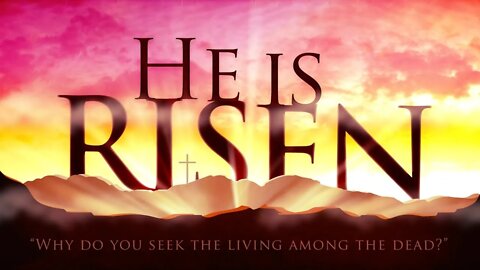 Rejoice for our Lord has Risen, Happy Easter to all!