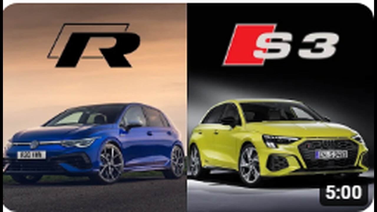 The New Audi S3 2023 vs Volkswagen Golf R 2023 | Which Car Will Come Out On Top?