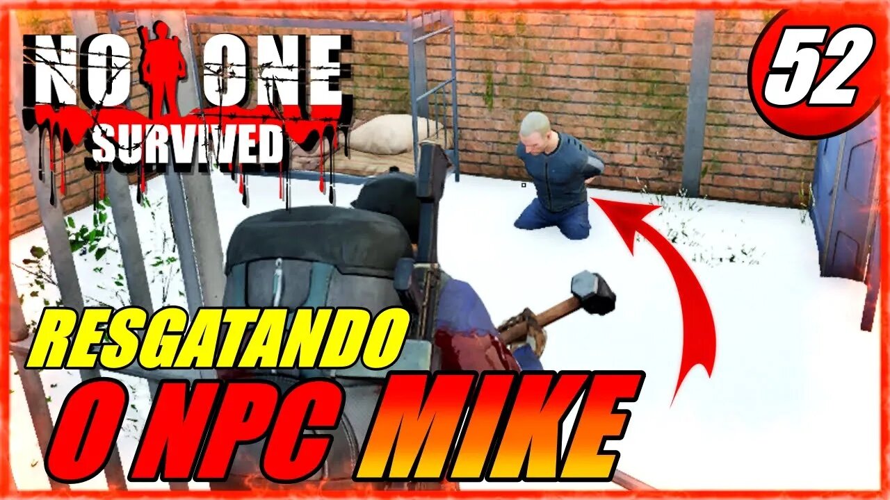 No One Survived - Encontrei NOVO ACAMPAMENTO DE BANDIDOS | Resgatando Novo NPC