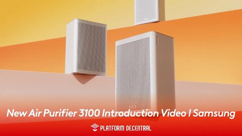 New Air Purifier 3100 Introduction Video l Samsung