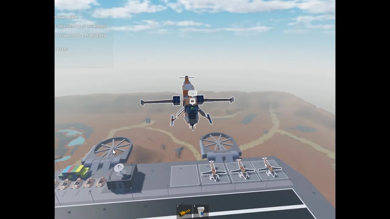 [UPDATE] Innovation Inc. Flying aircraft carrier Meltdown and jet escape