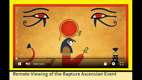 Remote Viewing of the Rapture Ascension Event