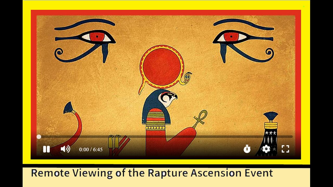 Remote Viewing of the Rapture Ascension Event