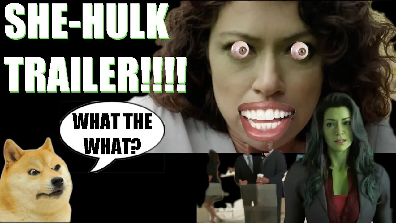 She-Hulk Trailer Reaction WHAT THE WHAT IS GOING ON HERE?