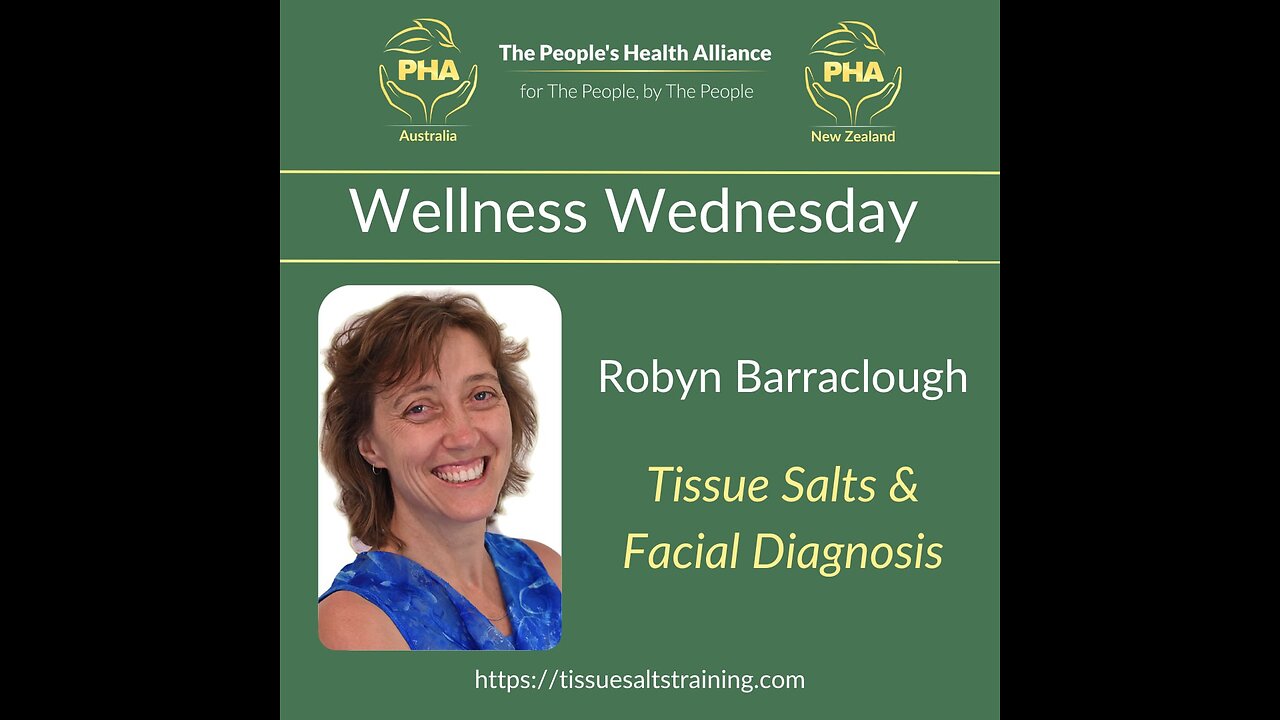 Wellness Wednesday with Robyn Barraclough - Tissue Salts